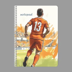 Spiraalblok Voetballer 13 A4 – Gelinieerd