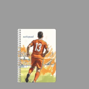 Spiraalblok Voetballer 13 A5 – Blanco