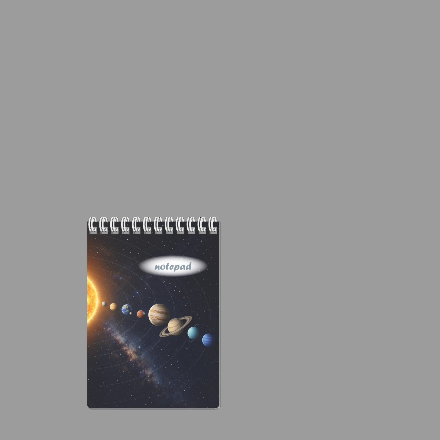 Spiraalblok Space A6 Kopgebonden – Blanco